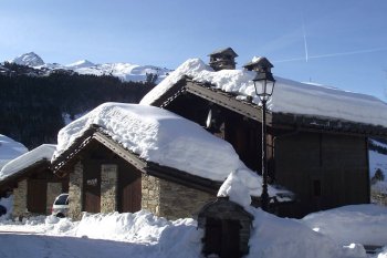 The magnificent chalet in Courchevel