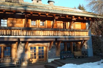 The fine Alpine chalet in Megeve