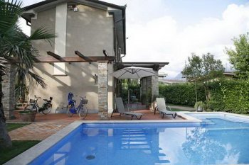 The fine country house in Italy