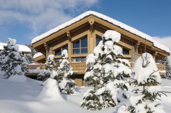 The magnificent chalet in Courchevel