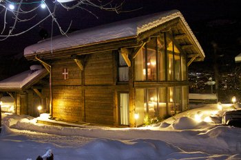 The elegant chalet in Morzin, Rhone-Alps