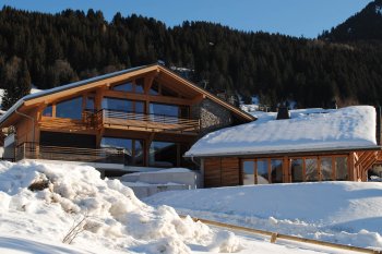 The wonderful chalet in Shatel, Rhone-Alps, France