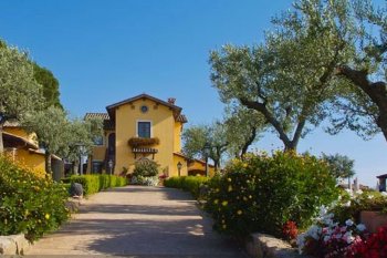 The luxurious house in Lazio