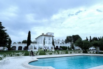 The luxurious house in Rome