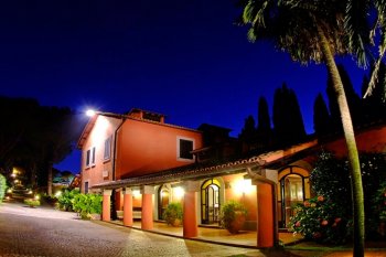 The nice country house in Rome