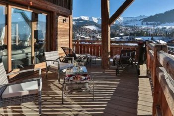 The excellent chalet in heart of Megeve