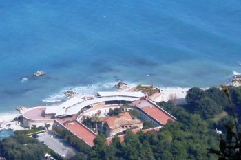 The magnificent complex on the seashore