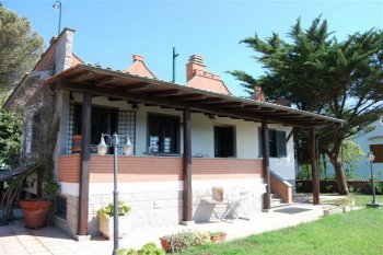 The elegant country house in Lazio