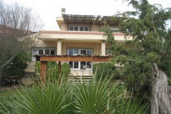 The elegant country house in Sabaudia
