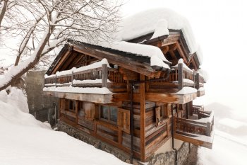 The fine chalet in Courchevel