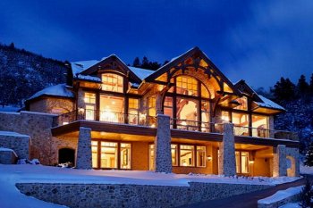 The magnificent house in Aspen