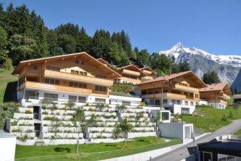 The refined chalet in the Swiss resort of Grindelvald