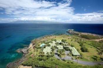 Роскошная вилла на курорте Капалуа на Гавайях