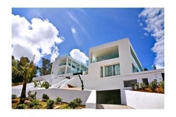 The smart country house near Ibiza