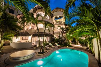 The tremendous country house in Playa-del-Carmen